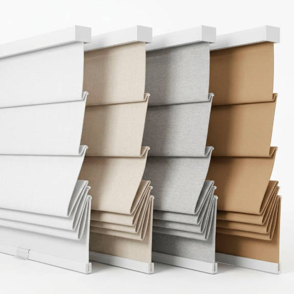 Roman Shades Built In Vertical Cordless Roman Blinds
